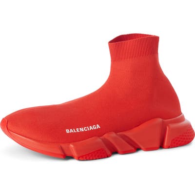 Balenciaga Speed High Slip-On, Red