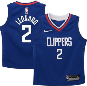 Nike LA Clippers Kawhi Leonard Classics Edition White Swingman Jersey