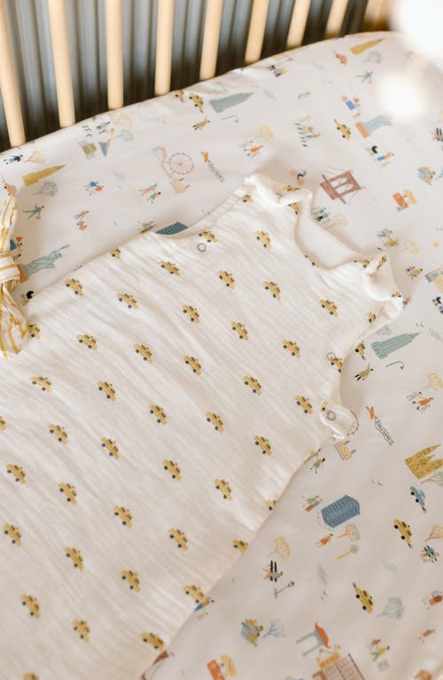 Pehr 1.7 Tog Organic Cotton Wearable Blanket In New York Minute
