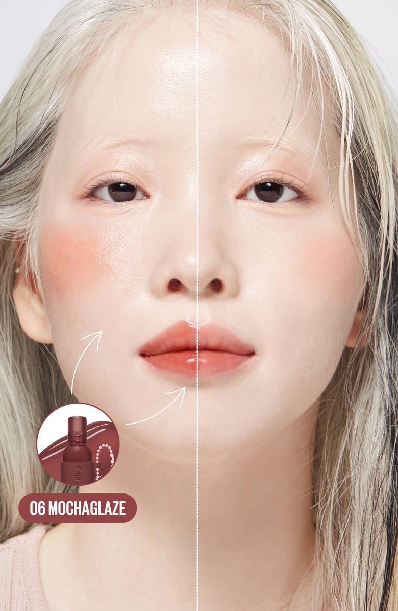 Kaja Jelly Charm Lip & Blush Stain with Glazed Key Chain Nordstrom