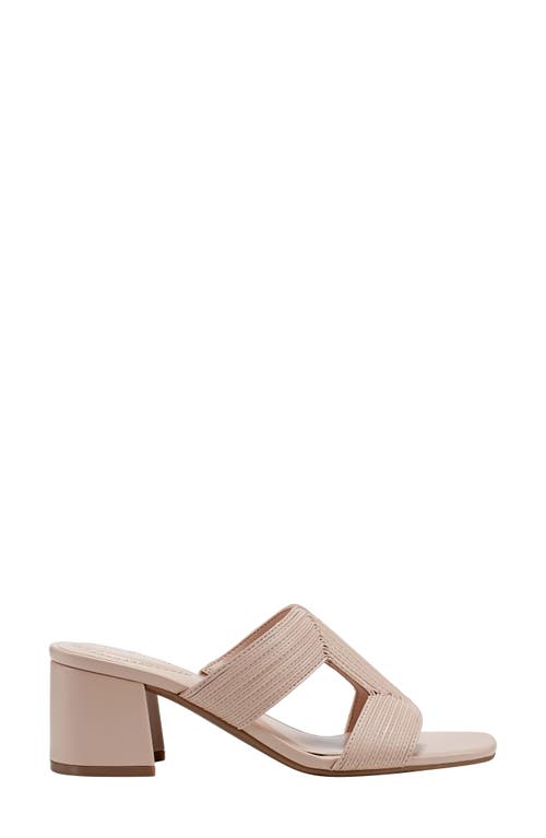 Shop Bandolino Merily 3 Heeled Sandal In Medium Natural