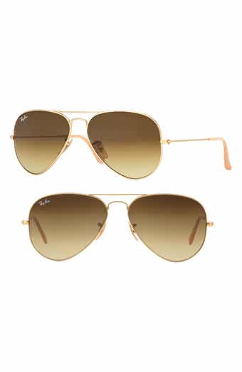 Small original 55mm aviator sunglasses Clearance