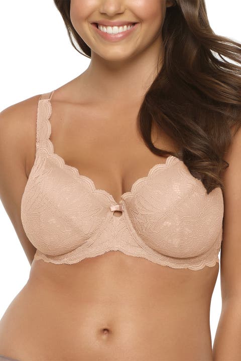 Unlined Seamless Bras 28C, Bras for Large Breasts