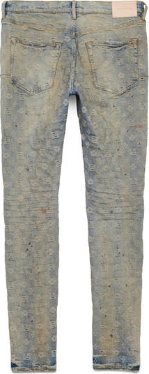 Monogram Skinny Jeans