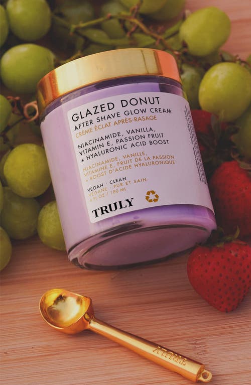 Truly Beauty Glazed Donut After Shave Glow Cream In No Color