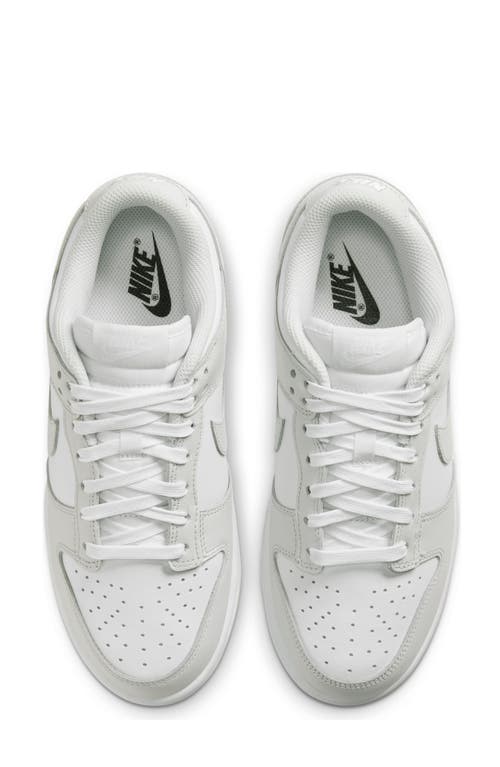 Shop Nike Dunk Low Basketball Sneaker In White/photon Dust/white