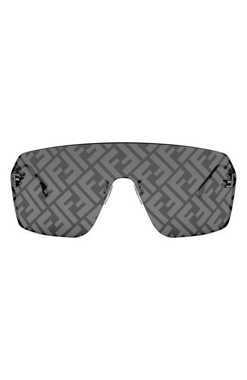 FENDI 'FENDI FIRST RECTANGULAR 139MM SHIELD SUNGLASSES 