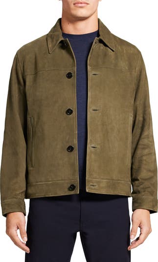 Amos Suede Trucker Jacket