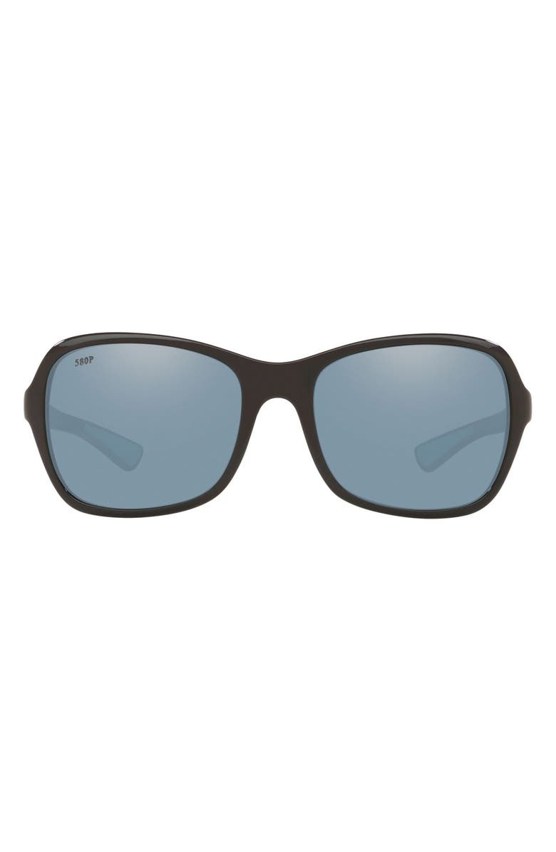 Costa Del Mar 54mm Kare Mirrored Polarized Rectangular Sunglasses |  Nordstrom
