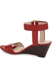 Louise et Cie 'Phiona' Leather Ankle Strap Wedge Sandal (Women) | Nordstrom