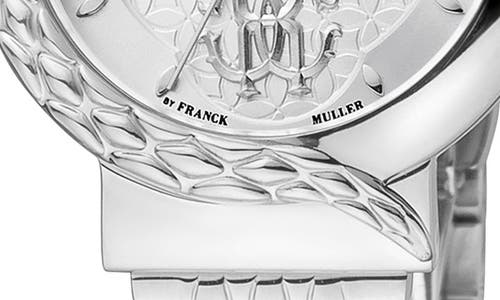 Roberto Cavalli Women's By Franck Muller 30mm Quartz Watch In Silver