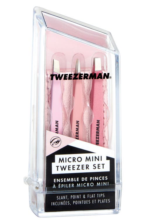 Shop Tweezerman Micro Mini Tweezer Set In No Color