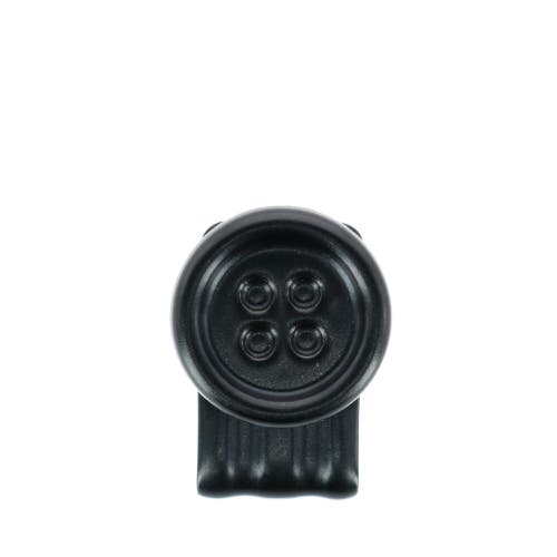 Trafalgar 6-piece No-sew Suspenders Buttons In Black