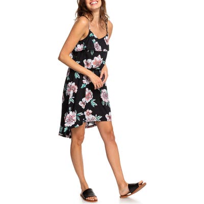 Roxy Amalfi Lifestyle Floral Sundress, Black