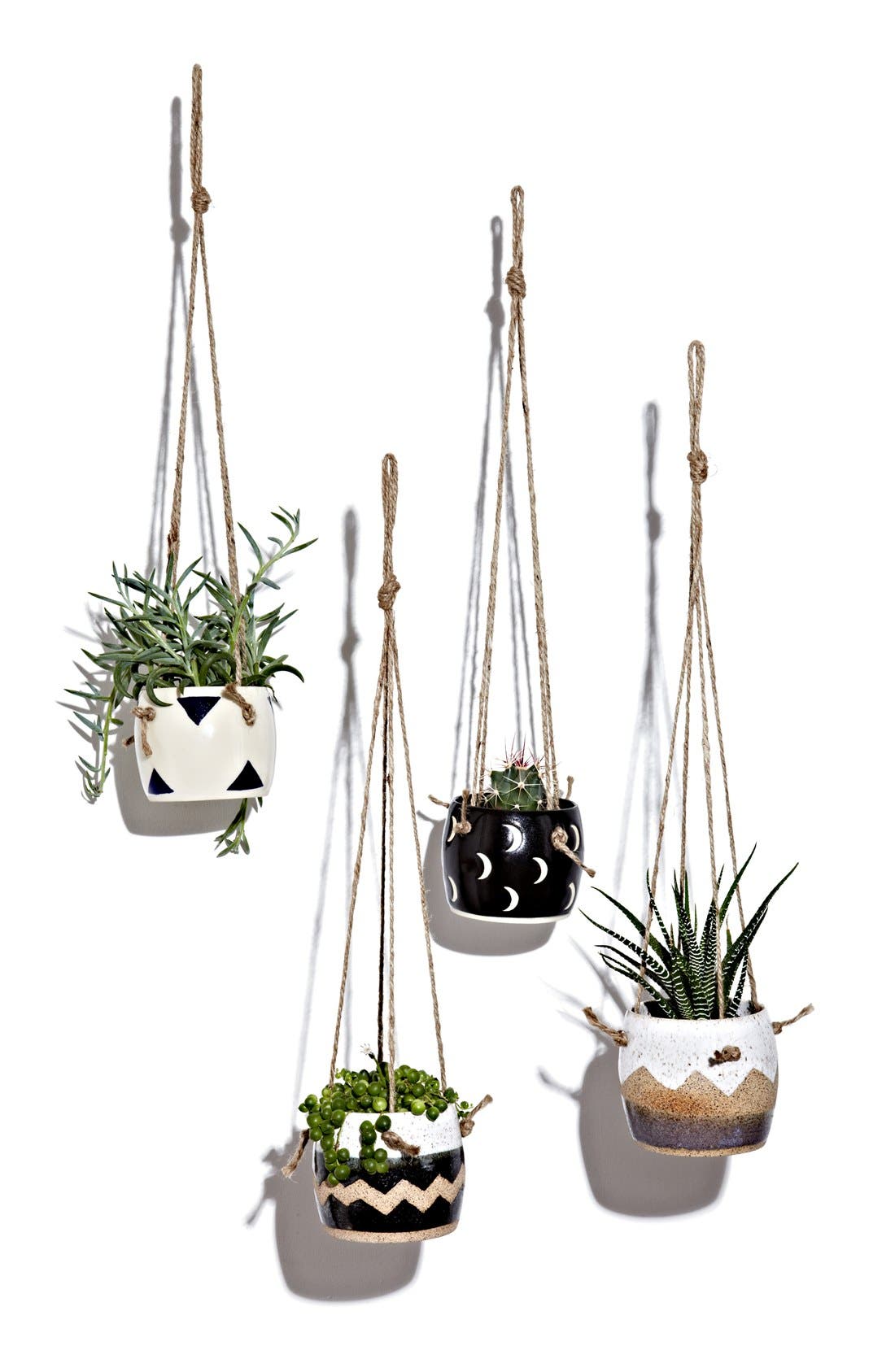 Small Spells Hanging Planter with Twine Nordstrom
