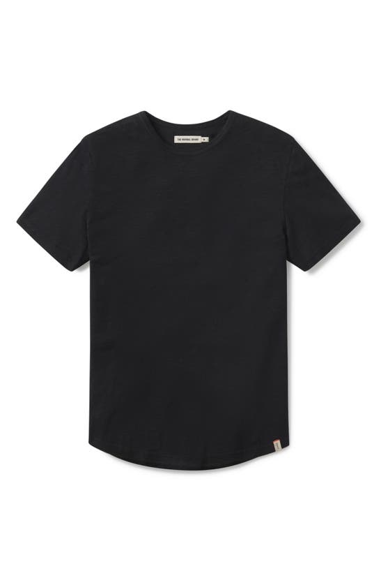 The Normal Brand Legacy Perfect Cotton T-shirt In Black