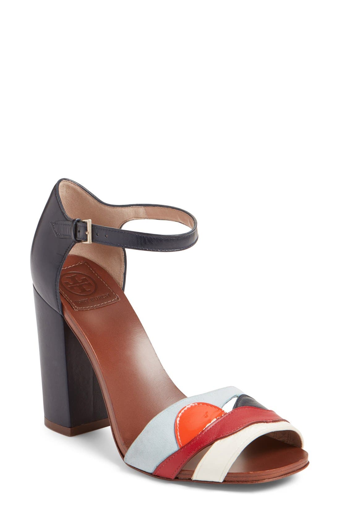 Tory Burch �Miro� Block Heel Sandal (Women) Nordstrom