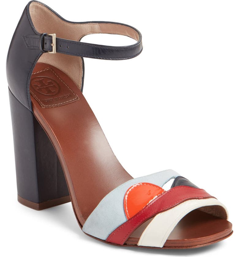 Tory Burch �Miro� Block Heel Sandal (Women) Nordstrom Tory Burch �Miro� Block Heel Sandal (Women) Nordstrom