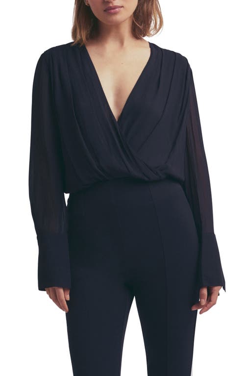 Favorite Daughter The Chiffon Date Top Night Sky at Nordstrom,
