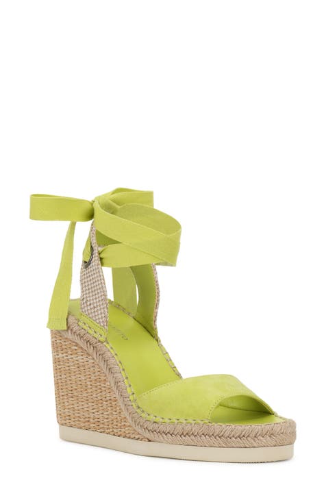 galerij maat Woedend Women's Green Wedge Sandals | Nordstrom