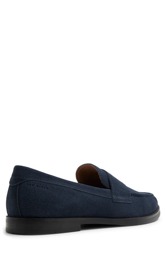 Shop Ted Baker London Parliament Penny Loafer In Navy