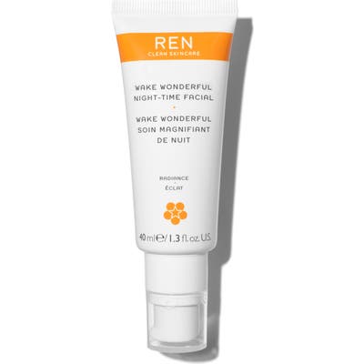 Ren Clean Skincare Wake Wonderful Night-Time Facial Exfoliating Treatment
