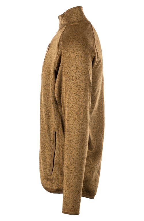 Burnside Knit Sweater Jacket In Coyote
