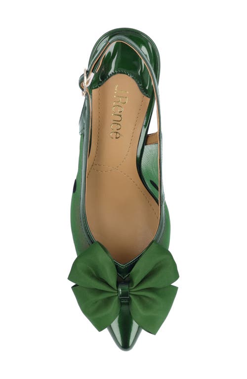 Shop J. Reneé Kadence Slingback Pump In Green