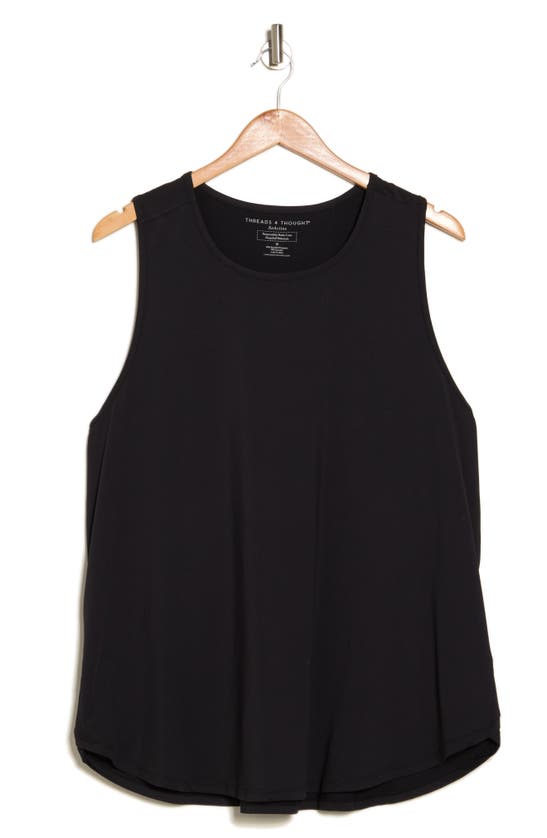 Shop Threads 4 Thought Active Core Tank In Jet Black