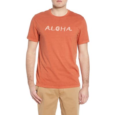 Madewell Allday Aloha Regular Fit Graphic T-Shirt, Red