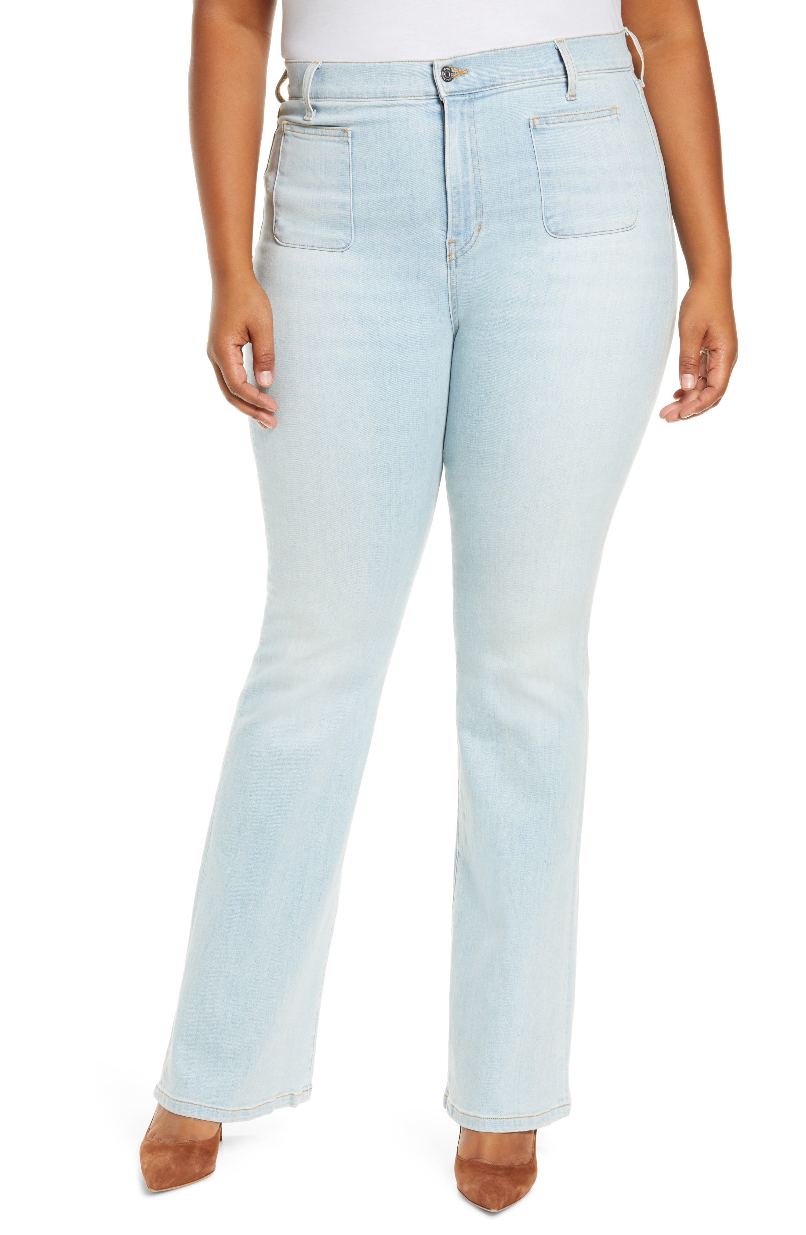 veronica beard florence flare jeans