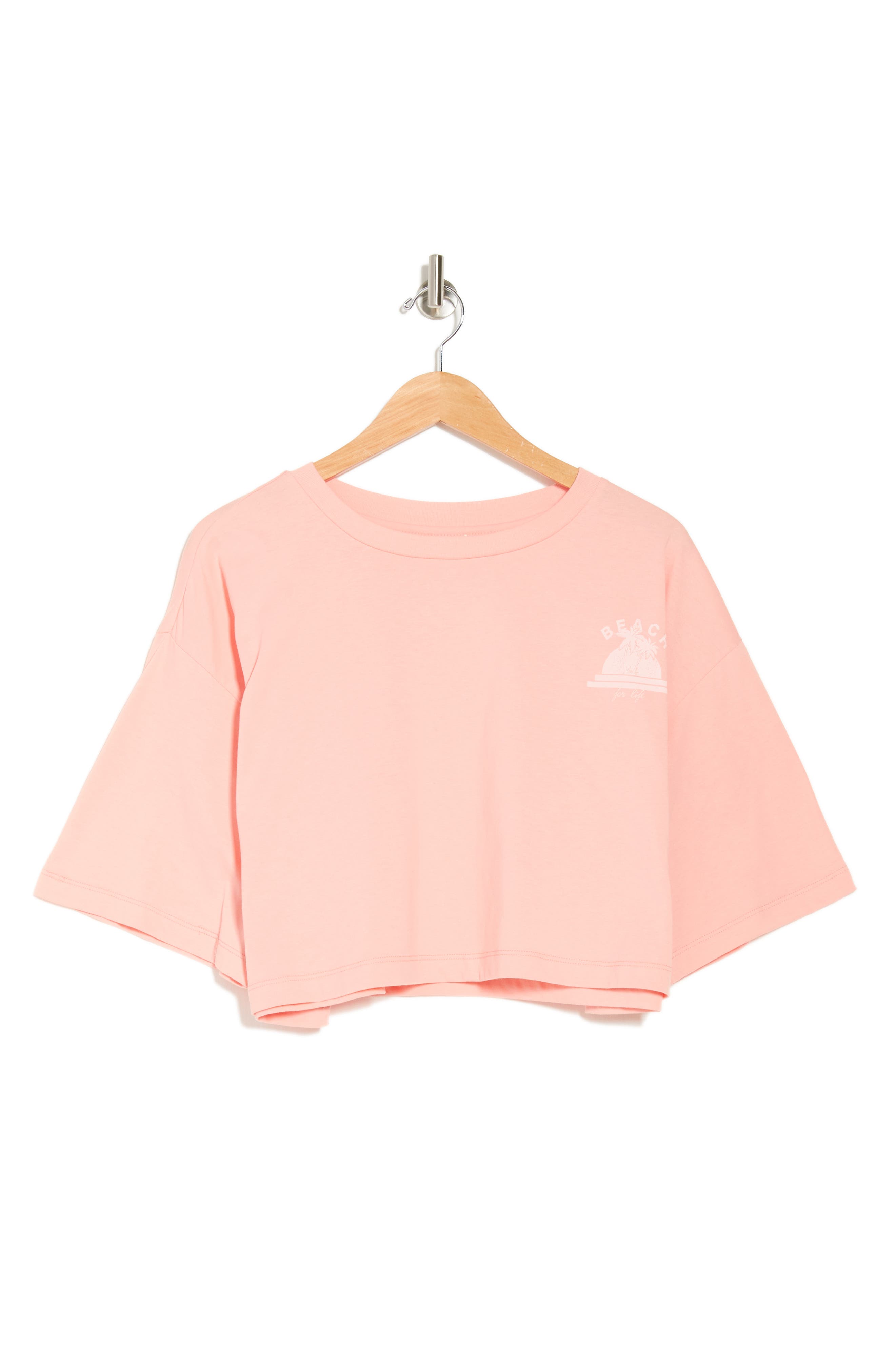 Abound Graphic Crop T-shirt In Medium Pink1