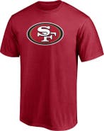 Men's Nike George Kittle Scarlet San Francisco 49ers Team Player Name &  Number T-Shirt