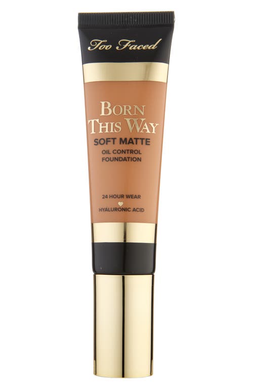 Shop Too Faced Born This Way Soft Matte Oil Control Foundation In Butter Pecan