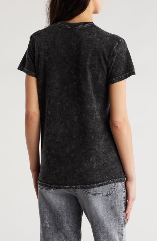 Shop Philcos Journey Graphic T-shirt In Black Mineral Wash