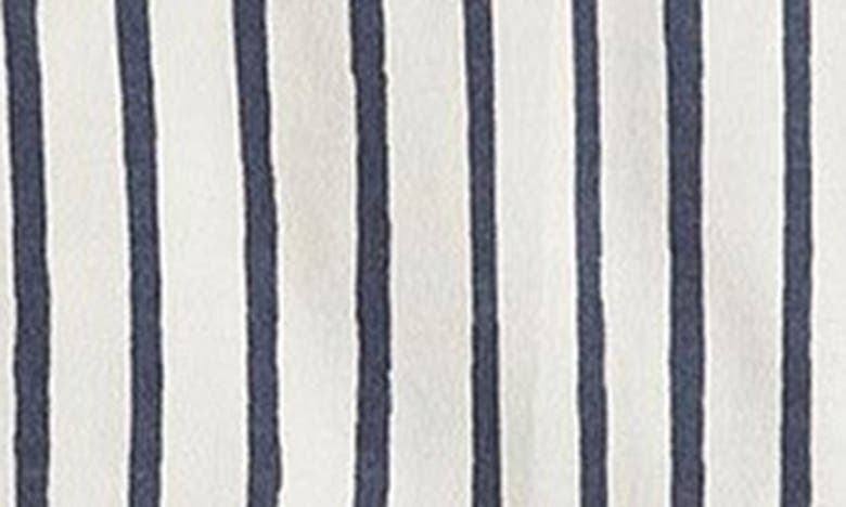Shop Pehr Stripes Away Long Sleeve Bodysuit In Ink