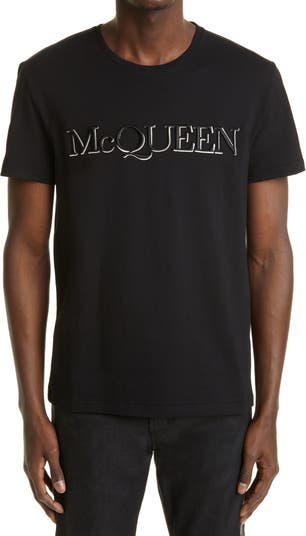 Alexander McQueen Men's Embroidered Logo T-Shirt | Nordstrom