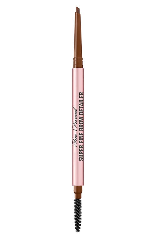 Too Faced Superfine Brow Detailer Pencil in Auburn at Nordstrom