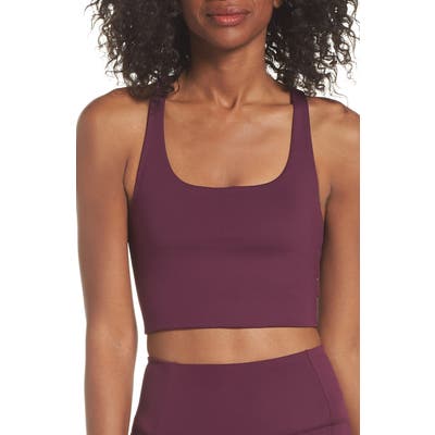 Girlfriend Collective Paloma Sports Bra, Purple
