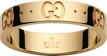 Gucci Icon Double G Gold Ring | Nordstrom