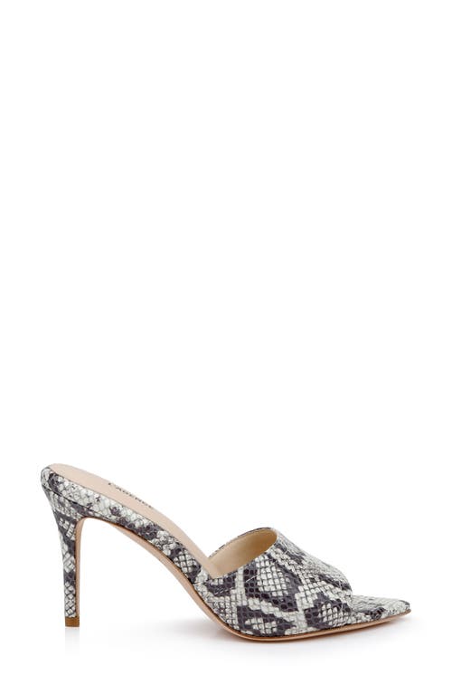 Shop L Agence L'agence Lolita Vii Slide Sandal In Sand/white