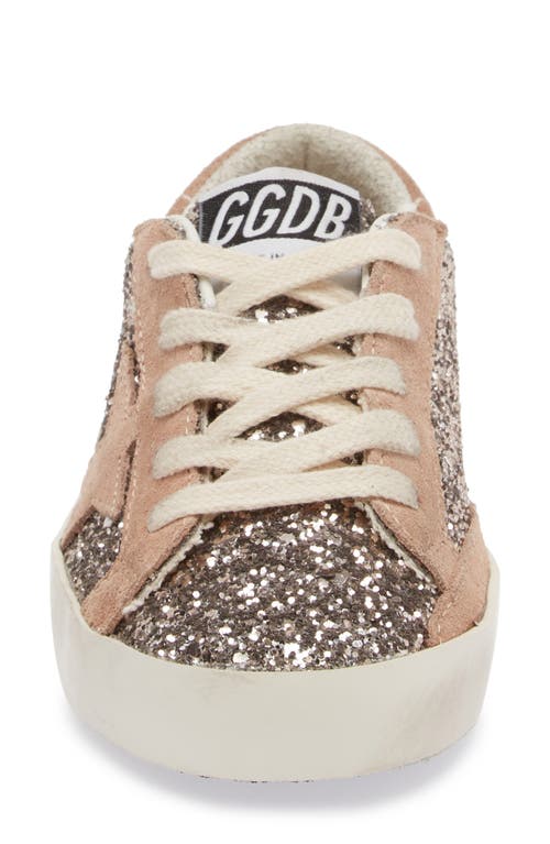 GOLDEN GOOSE GOLDEN GOOSE KIDS' SUPER-STAR GLITTER SNEAKER 