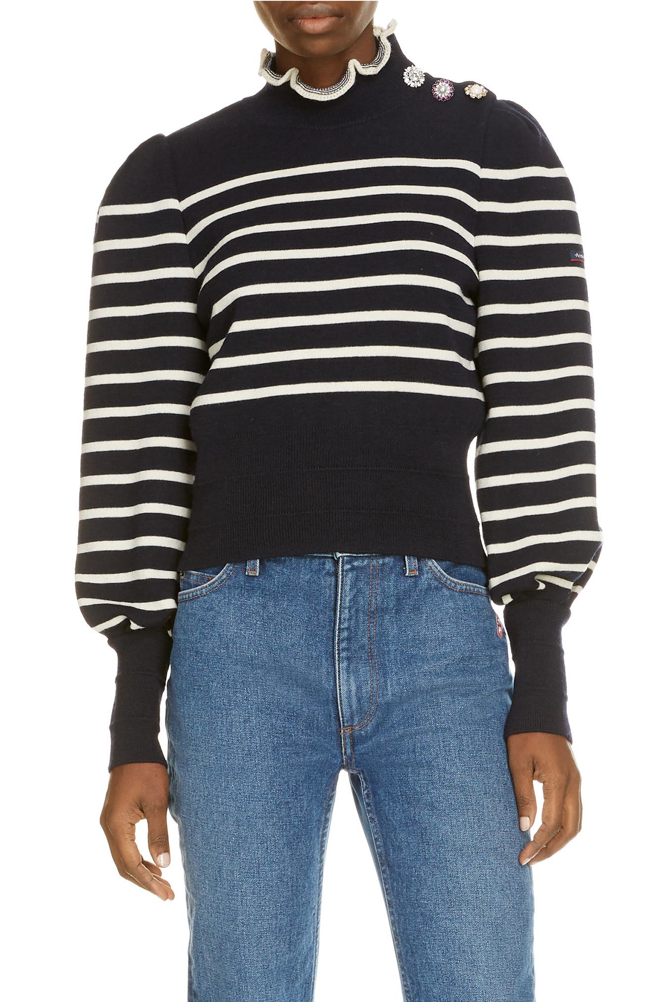 armor lux merino hoodie