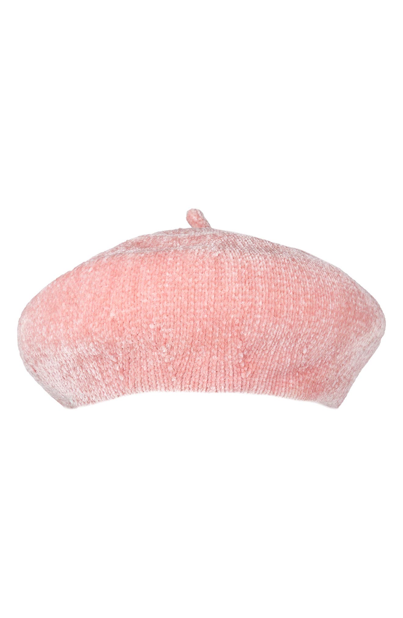 blush beret