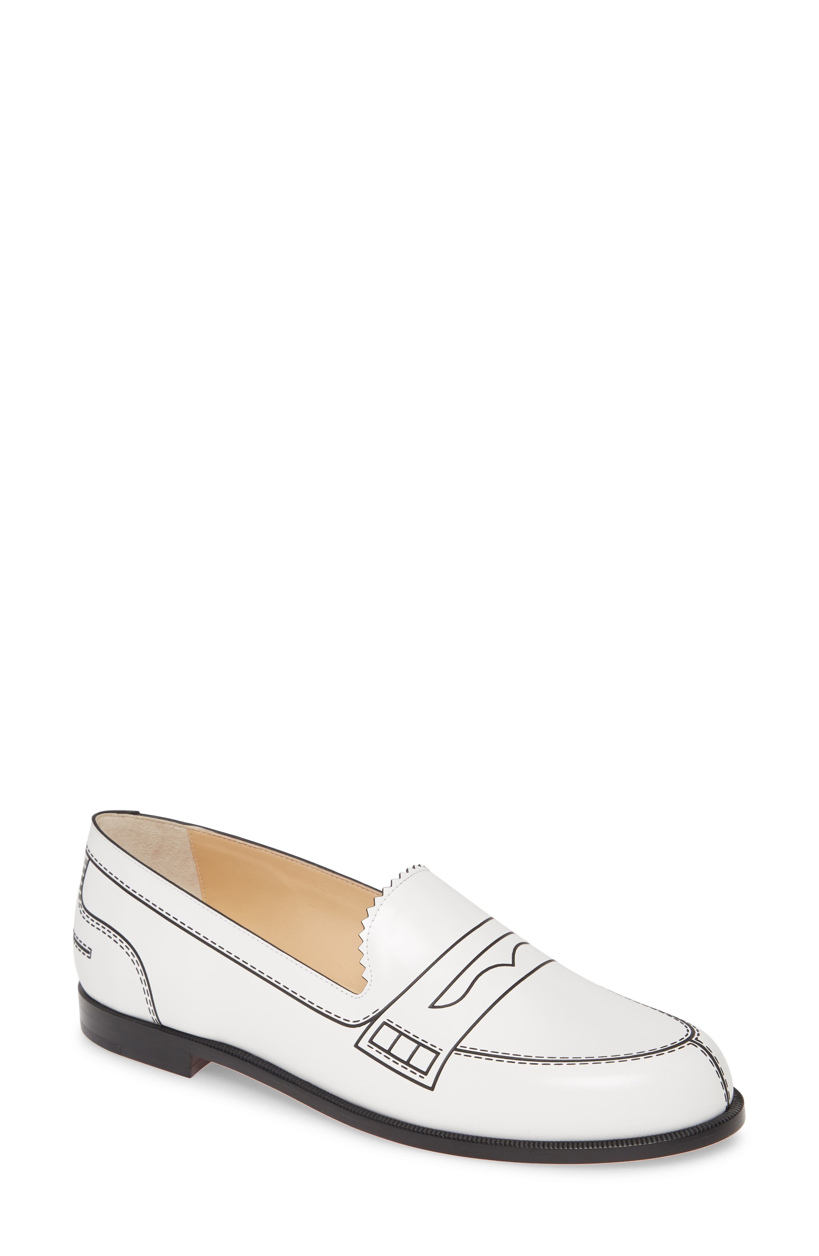 christian louboutin women's loafers