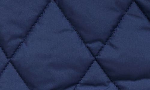 Polo Ralph Lauren Kids' Quilted Hooded Barn Jacket In Newport Navy