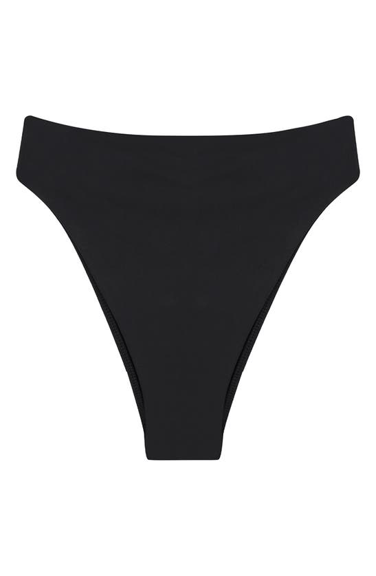 Shop Vix Swimwear Gigi High Waist Bikini Bottoms In Black