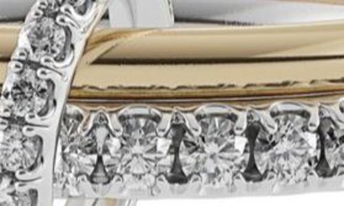 Spinelli Kilcollin Women's Astrid 18k Gold Sterling Silver And Diamond Linked Rings In Silver Gold