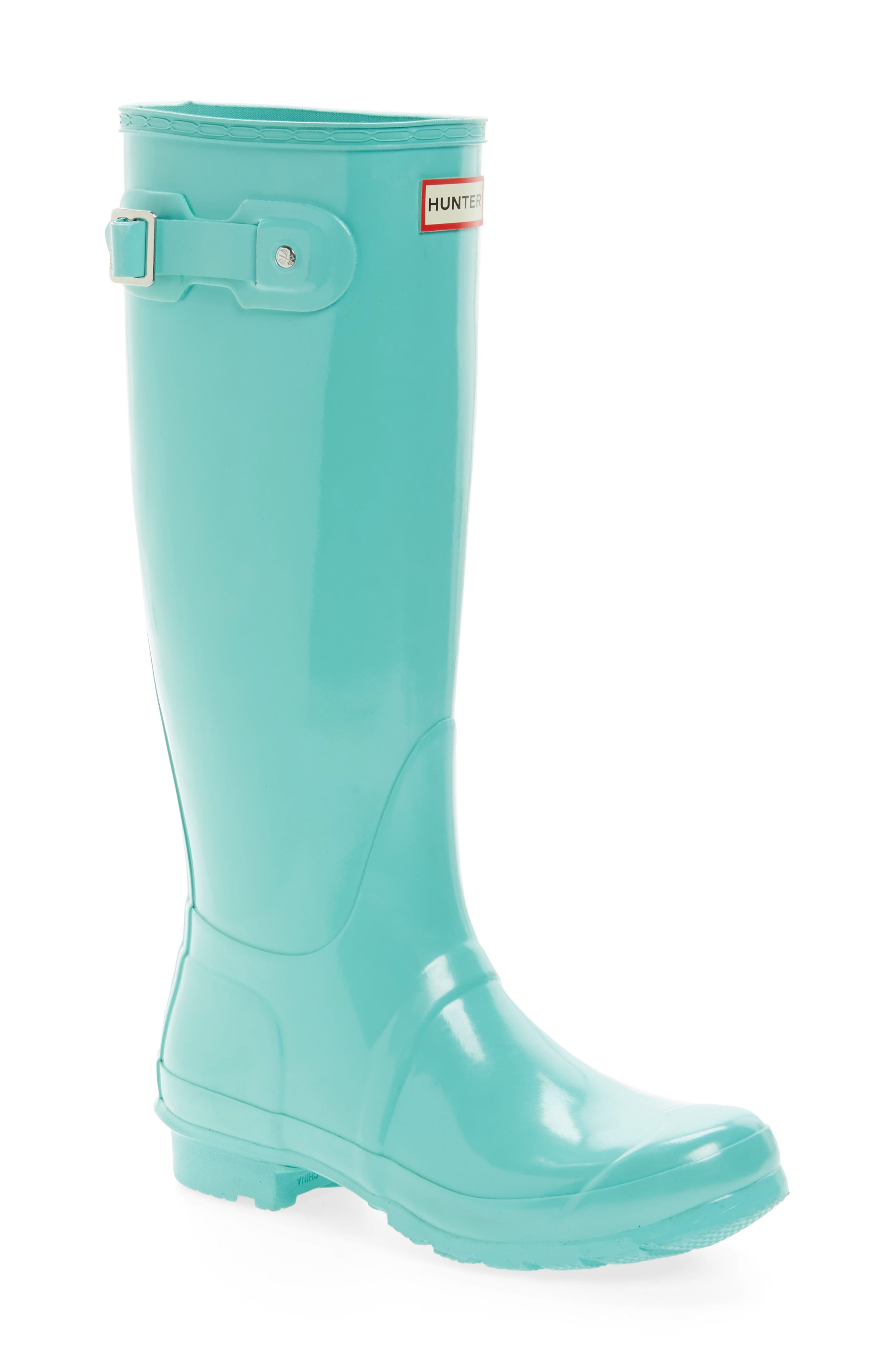 nordstrom rack ladies boots on Hunter Original High Gloss Waterproof Boot Nordstrom Rack