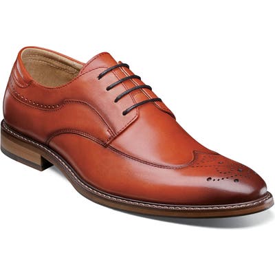 Stacy Adams Fletcher Wingtip- Red